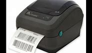 Setting up GK420d label printer