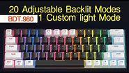 KA6406 Black gray Mechanical Gaming Keyboard | Review | BDT. 985
