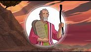 Moses on Mount Sinai | Old Testament Scripture Stories (ASL)
