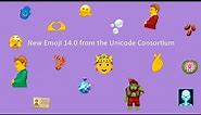 ❤️‍🔥 New Emoji 14.0 from the Unicode Consortium