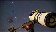 Horsehead Nebula Live View through Telescope