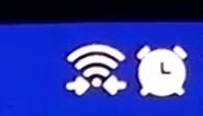 Meaning of WiFi Icon With Inward Pointing Arrows