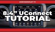 The Best UConnect 8.4" Tutorial - (Jeep Wrangler, Grand Cherokee, Ram 1500 Warlock)