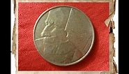 Old coin value 5 franc Belgique 1986- 1988 монета 5 франков Бельгия нумизматика