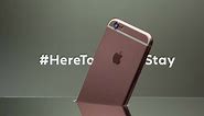 The iPhone 6s is #heretostay