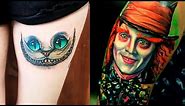 The Most "Madness" Alice In Wonderland Tattoos