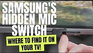 How To Turn Off The Microphone On Your Samsung TV