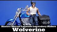 Marvel Legends Legendary Riders Wolverine with Motorcycle Hasbro Logan Review
