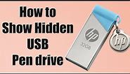 How to show hidden USB drive, Hidden USB drive My Computer