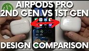 AirPods Pro 2nd Gen vs AirPods Pro 1st Gen - Design Comparison