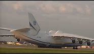 Antonov An-225 MRIYA START of SIX ENGINES