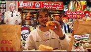 AMERICAN FAST FOOD IN JAPAN!!