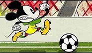 O Futebol Classico | A Mickey Mouse Cartoon | Disney Shows