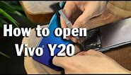How to open Vivo Y20 - how to open vivo y20 back cover