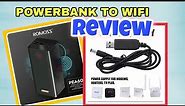 WIFI TO POWERBANK CONNECTOR/CABLE /PLDT HOME & GLOBE/TP LINK/ CONVERGE