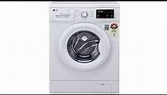 LG 6Kg Front Load Washing Machine(FHM1006SDW,White 6 Motion Direct Drive | Demo&Installation@Telugu