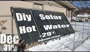 Diy Solar Hot Water System Overview and Operation!!!