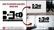 HOW TO DESIGN A LOGO MOCK-UP USING YOUR SMARTPHONE | PHOTOPEA TUTORIAL | SMARTPHONE GRAPHICS