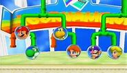 Mario Power Tennis Playthrough - Mario & Luigi Rainbow Cup Singles