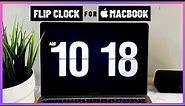 Flip Clock Screensaver for Macbook 2024 | clock screensaver for MacBook | Fliqlo Mac Screensaver