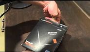 Samsung SSD 840 Pro 512GB Unboxing