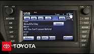 2011 Prius How-To: Connecting an iPod® | Toyota