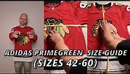 Adidas NHL Primegreen Jersey Size Guide - Live Measurements (Size 42-60)