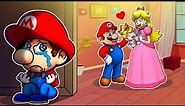 Baby Mario Life : The Abandoned Child - Sad Story But Happy Ending - Super Mario Bros Animation