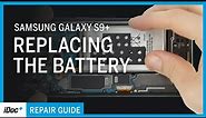 Samsung Galaxy S9+ – Battery replacement [including reassembly]