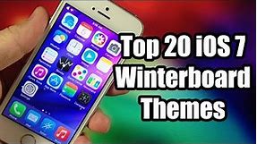 Top 20 Best iOS 7 Winterboard Themes
