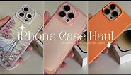 unboxing vlog✿ iPhone 14 pro max AliExpress cases haul | unboxing and try on☁️