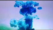 Relaxing Paint Explosions In Water