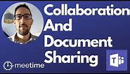 How To Use Microsoft Teams For Collaboration And Document Sharing - Microsoft Teams Tutorial 2019