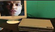 Magnavox MSD804 VCR/DVD Player combo - bad on VCR side, parts only #3