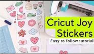 How to Make Cricut Joy Stickers