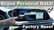 How To: Erase Personal Data from Hyundai Vehicle | Factory Reset