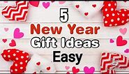 5 Handmade New Year Gift Ideas Easy | Happy New Year Gifts | New Year 2021 Gift Ideas