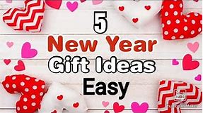 5 Handmade New Year Gift Ideas Easy | Happy New Year Gifts | New Year 2021 Gift Ideas