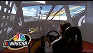 Simulating what it's like to race the Charlotte Roval I NASCAR I NBC Sports