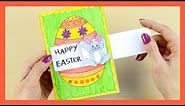How to Make Easter Card - fun Easter craft for kids with template