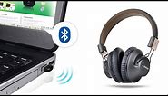 Avantree How to - Bluetooth headphones for PC,connect with bluetooth dongle DG40S, Audition Pro
