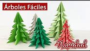 🎄 Árbol de Navidad de papel manualidades fáciles para Navidad