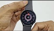 Galaxy Watch 4 - Compass App Test