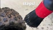 How to clean your tires in 3 easy steps!