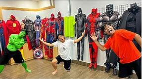 Dressing Up Superhero Costumes Collection - GreenHero vs
