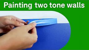 How to paint a two tone wall | Domain
