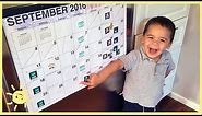 TIPS | Family Calendar (for Young Kids)