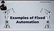 #32 Examples of Fixed / Programmable Automation. #ashokreddy