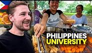 American Visits the University of the Philippines Diliman 🇵🇭 BEAUTIFUL College Campus