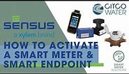 How to Activate and Deactivate a Sensus Smart Meter and Smartpoint / MXU